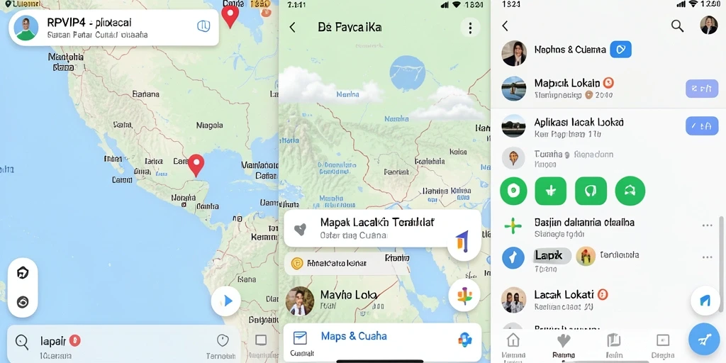 Tampilan antarmuka RPVIP4 yang user-friendly untuk pelacakan lokasi.