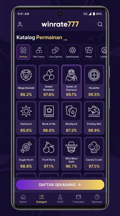 Aplikasi Populer & Kanal Uji | winrate777