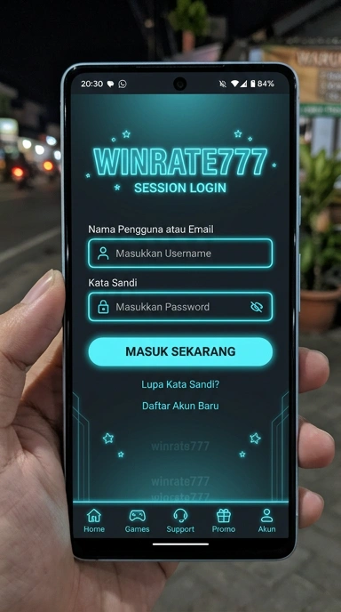 Masuk ke Akun winrate777 dengan Mudah